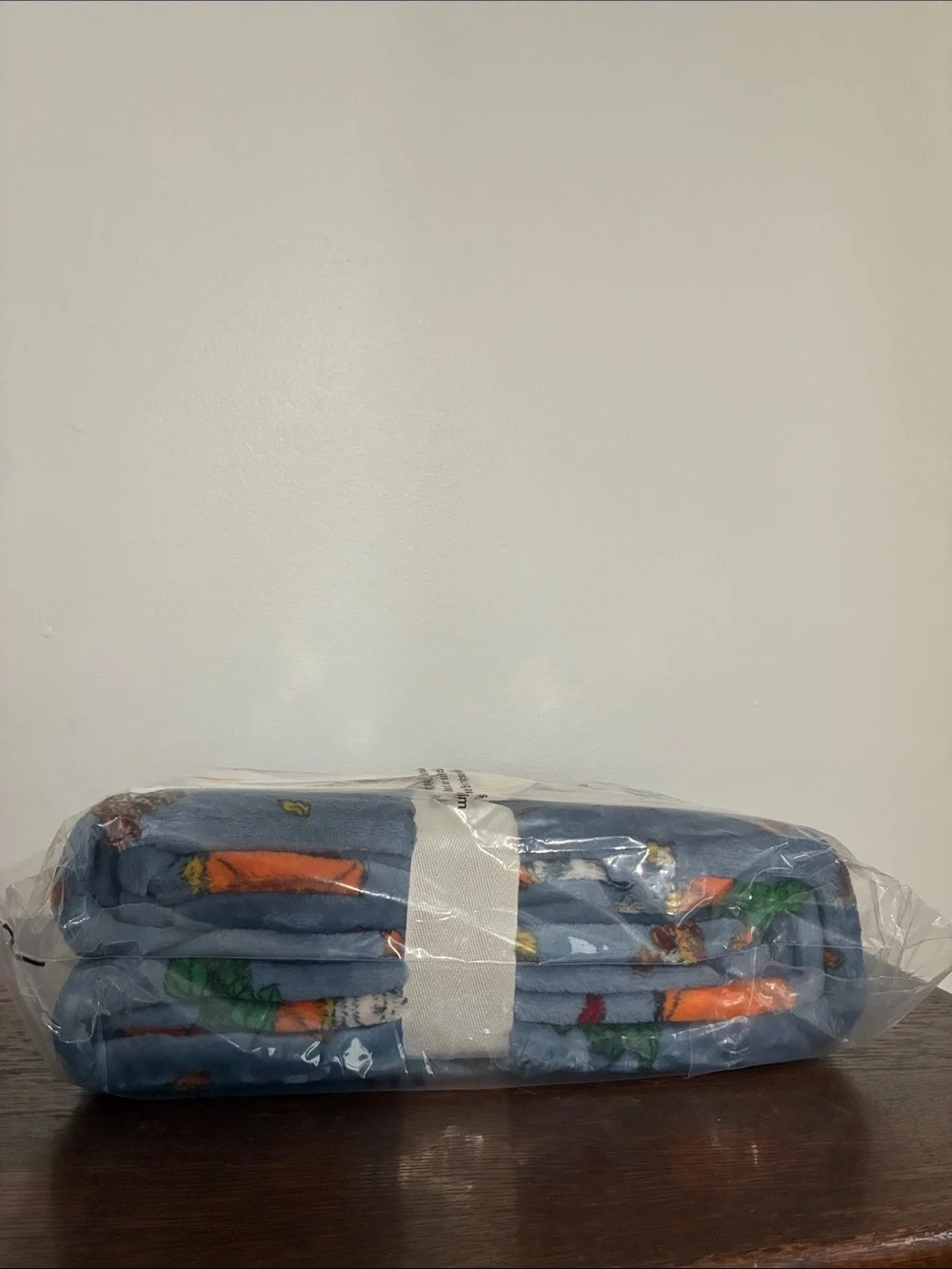 NWT-BERKSHIRE- Peanuts- Snoopy & Friends- Blue Fall VelvetSoft Blanket 55x70